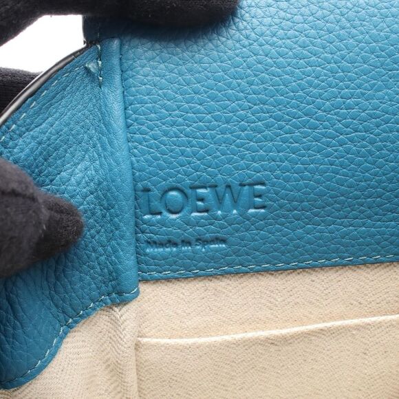 Loewe Leather Hammock Mini Handbag Blue - Picture 7 of 7